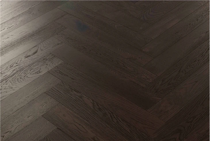 Black Japan Engineered Herringbone